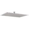 vidaXL Regenbrause Edelstahl 304 30x20 cm Rechteckig