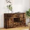 vidaXL Sideboard Ger&auml;ucherte Eiche 100 x 30 x 65,6 Holzwerkstoff