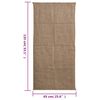 vidaXL Jutes&auml;cke 30 Stk. 65x135 cm 100% Jute 220 g/m&sup2;