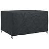 vidaXL M&ouml;belbezug Uni Schwarz 180 x 150 x 85 cm 210D