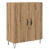 vidaXL Highboard Artisan-Eiche 69,5 x 34 x 180 cm Holzwerkstoff