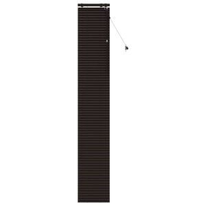 vidaXL Venezianische Jalousie Dunkelbraun 40 x 250 cm 35 mm
