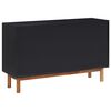 vidaXL Sideboard 115x35x70 cm Massivholz Akazie und MDF