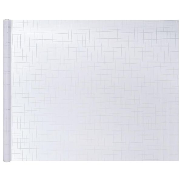 vidaXL Fensterfolien 4 Stk. Matt Sternen-Muster PVC