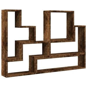 vidaXL Wandregal R&auml;uchereiche 96x12x64 cm Holzwerkstoff