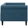 vidaXL Tagesbett Blau 80x200 cm Samt