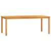 vidaXL 9-tlg. Garten-Essgruppe Massivholz Teak