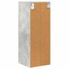 vidaXL H&auml;ngeschrank Beton Grau 30 x 29,5 x 80 cm Holzwerkstoff