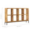 vidaXL Sideboard 160x25x95 cm Massivholz Mango