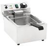 vidaXL Elektro-Fritteuse Edelstahl 10 L 3000 W