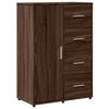 vidaXL Sideboards 2 Stk. Braun Eichen-Optik 60x31x84 cm Holzwerkstoff