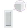 vidaXL Kellerfenster RISOR 30 x 70 cm PVC und Glas