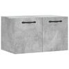 vidaXL Wandschrank Betongrau 60x36,5x35 cm Holzwerkstoff