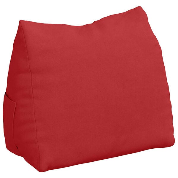 vidaXL R&uuml;ckenkissen Rot 45 x 20 x 35 cm Stoff