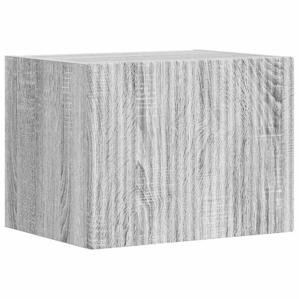 vidaXL TV-Wandschrank Graues Sonoma 60 x 31 x 29,5 cm Holzwerkstoff