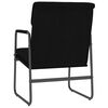 vidaXL Loungesessel Schwarz 55x64x80 cm Stoff