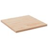 vidaXL Tischplatte 60x60x2,5 cm Massivholz Kiefer Quadratisch