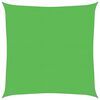 vidaXL Sonnensegel 160 g/m&sup2; Hellgr&uuml;n 6x6 m HDPE