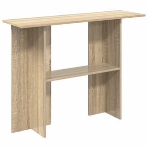 vidaXL Konsolentisch Sonoma-Eiche 100 x 30 x 75 cm Holzwerkstoff