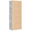 vidaXL Highboard Betongrau 70x42,5x185 cm Holzwerkstoff
