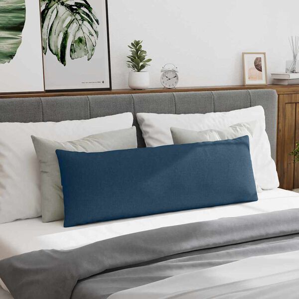 vidaXL Sofakissen 2 pcs Blau 120 x 40 cm Stoff