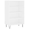 vidaXL Highboard Wei&szlig; 57x35x90 cm Holzwerkstoff