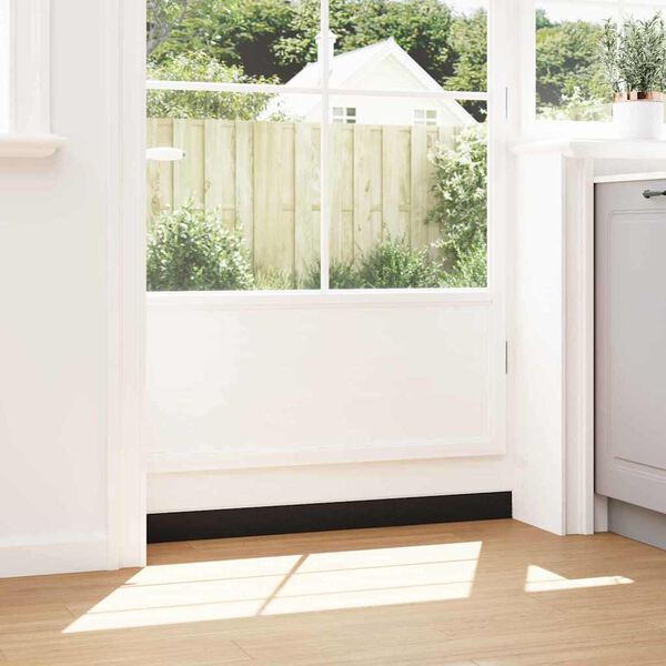 vidaXL Selbstklebende T&uuml;rb&uuml;rstendichtungen 6 pcs Wei&szlig; 100 cm