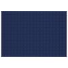 vidaXL Gewichtsdecke Blau 140x200 cm 10 kg Stoff