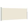 vidaXL Ausziehbare Seitenmarkise 117&times;314 cm Creme