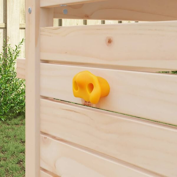 vidaXL Klettergriff 12 pcs Gelb 100 x 67 x 43 mm PP