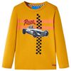 Kinder-Langarmshirt Ocker 92