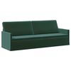 vidaXL 3-Sitzer Sofa Dunkelgr&uuml;n 220 x 81 x 82 cm Samt (V)