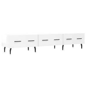vidaXL TV-Schrank Hochglanz-Wei&szlig; 150x36x30 cm Holzwerkstoff