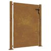 vidaXL Gartentor 100x125 cm Cortenstahl