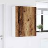 vidaXL H&auml;ngeschrank mit T&uuml;r Altholz 80 x 31 x 100 cm Holzwerkstoff