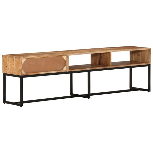 vidaXL TV-Schrank 160x30x45 cm Massivholz Akazie