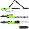vidaXL 2-in-1 Teleskopstangen-Kettens&auml;ge/Heckenschere 25/41 cm 710/550W