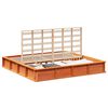 vidaXL Bettrahmen Wachsbraun 180 x 200 cm Massives Kiefernholz