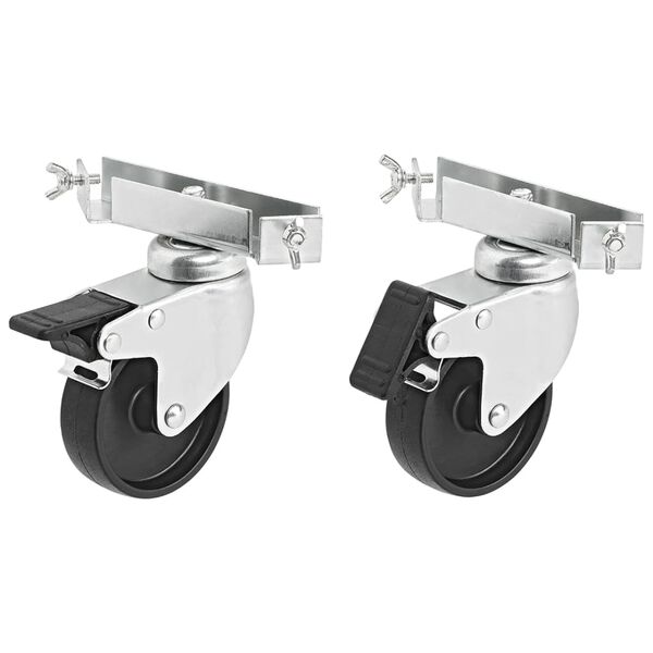 ProPlus R&auml;der f&uuml;r Transportkoffer 4-tlg.