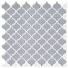 vidaXL Lanturn Fliese 10 Stk. Grau 27 x 27 cm Polyurethan und PET