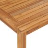 vidaXL 7-teiliges Garten-Ess-Set 120 x 70 cm Massivholz Teak