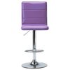 vidaXL Barhocker Lila Kunstleder