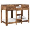 vidaXL Etagenbett f&uuml;r Kinder Altholz 80 x 160 cm Holzwerkstoff