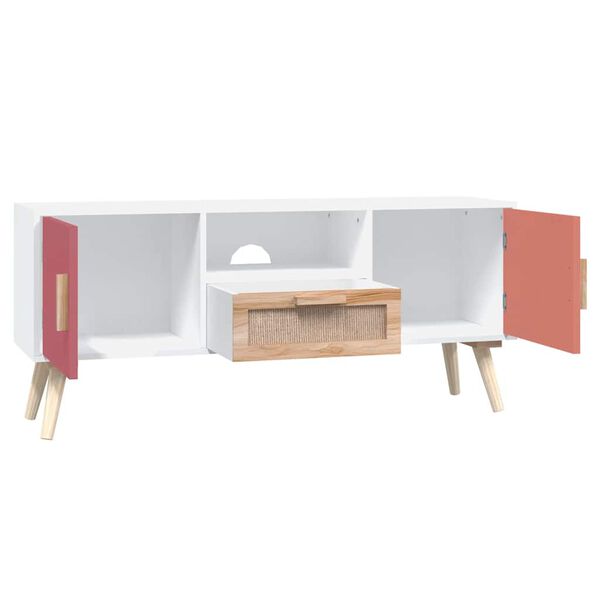 vidaXL TV-Schrank mit Türen 105x30x45 cm Holzwerkstoff