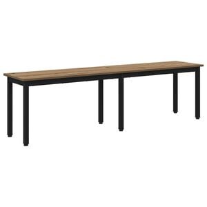 vidaXL Bank Kunsthandwerk Eiche 160 x 35 x 45 cm Holzwerkstoff