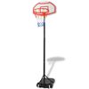 vidaXL Mobiler Basketballkorb 250 cm