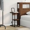 vidaXL Nachttisch Braun Eichen-Optik 41,5 x 26 x 60,5 cm Holzwerkstoff
