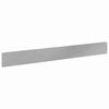 vidaXL Rasenkante 20 stk. 100 x 12 cm Stahl Silber