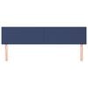 vidaXL Kopfteile Blau 160x5x78/88 cm Stoff