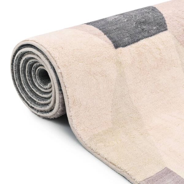 vidaXL Teppich Bedruckt Mehrfarbig 160&times;230 cm Polyester
